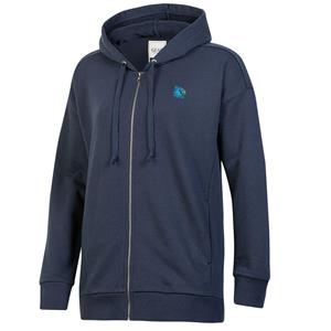 WMNS BIG COTTON EVERLEE FULLZIP SWEATSHIRT -  marinenavy